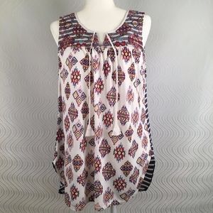 Anthropologie One September Sleeveless Blouse, M